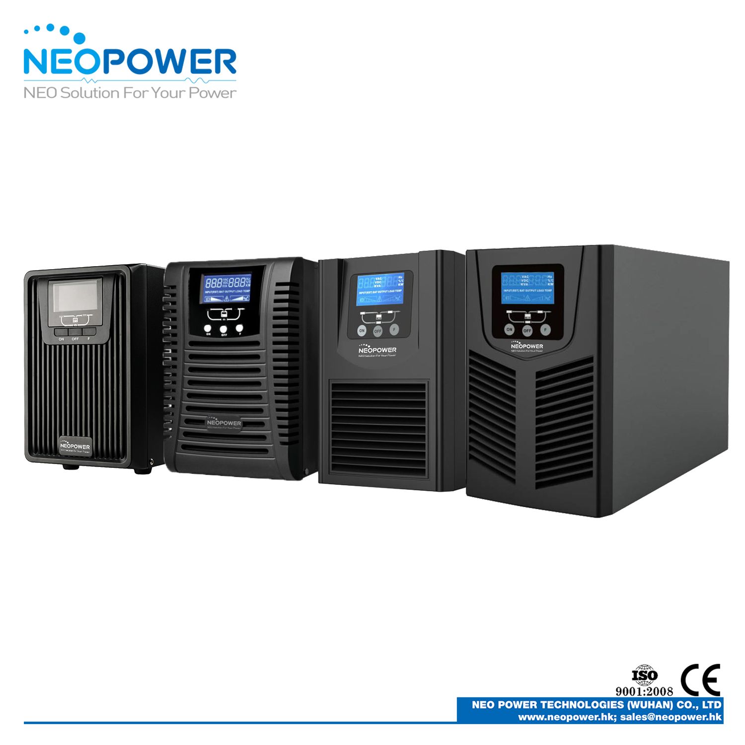 Online UPS AC Single Phase 1kVA/10kVA/20kVA/30kVA