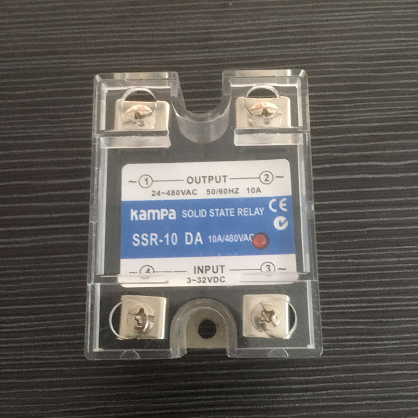 SSR-10da 60A Actually 3-32V DC to 24-480V AC SSR 60da Solid State Relay