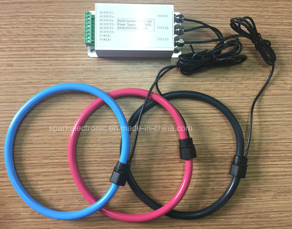 5000A 333mv Flexible Rogowski Coil Split Core Cts for Rectifier