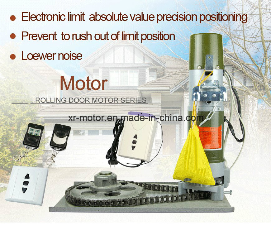 AC 500kg Rolling Shutter Side Motor / Backup Battery Rolling Door Motor