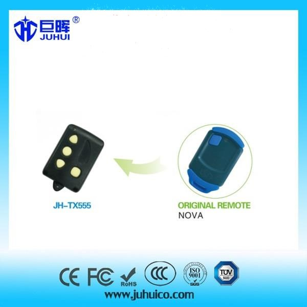 Compatible Simple Rolling Code Nova Remote Control for Garage Door