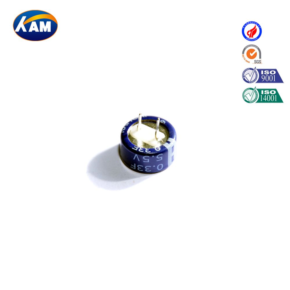 C Type 5.5V 0.33f Ultra Capacitor with Best Price