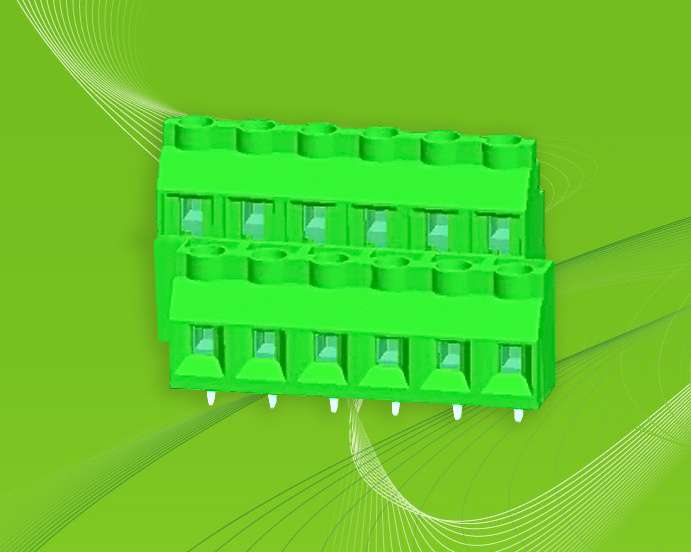 PCBA Screw Terminal Block with Dual Row Pin Header for Wire to Board