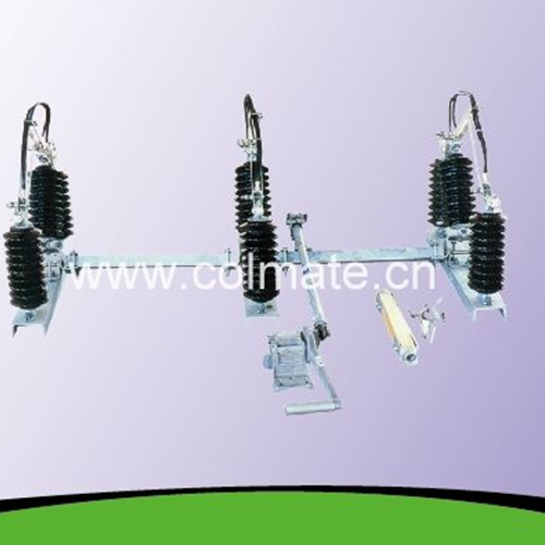33kv High Voltage Outdoor Gang Isolator Switch / Disconnect Switch