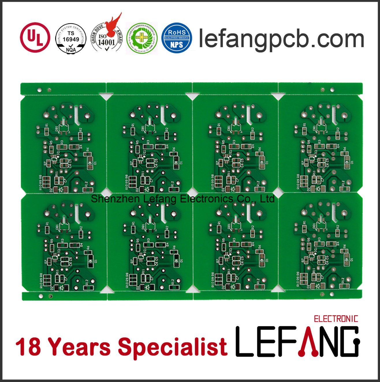 High Tg150 PCB Board for Safety Inductor