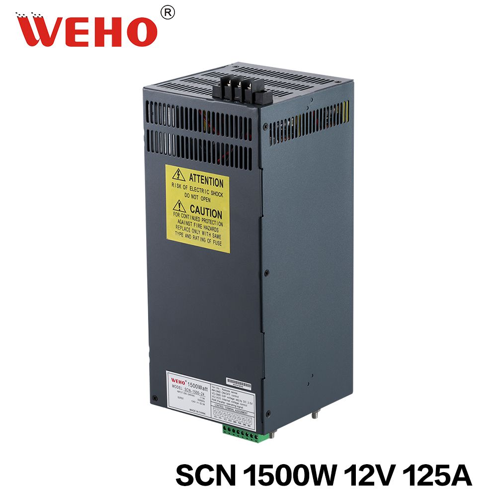 AC / DC Single Output in Parallel Power Supply 1500W 12V