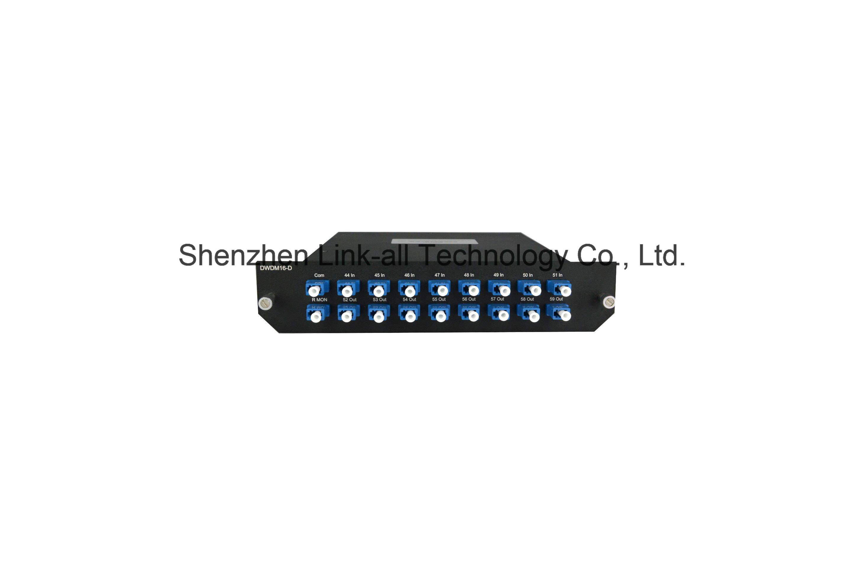 100g 16 Channels DWDM Mux/Demux Module