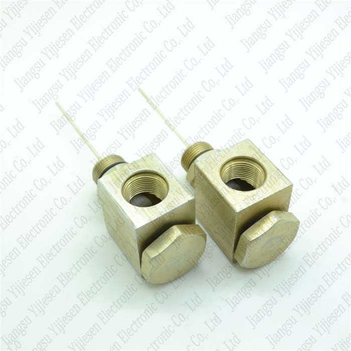 Aluminium Trunk Adapter 5/8 Ks 90 Degree Pin Hardline Connector 5/8 L Shape Feed Thru Connector