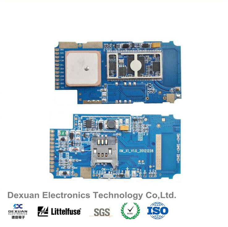Blue Solder Mask Printed Circuit Board PCB/PCBA with RoHS