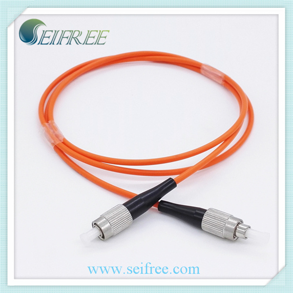 FC-FC Om3 Simplex Multimode Patch Cord 1mtr