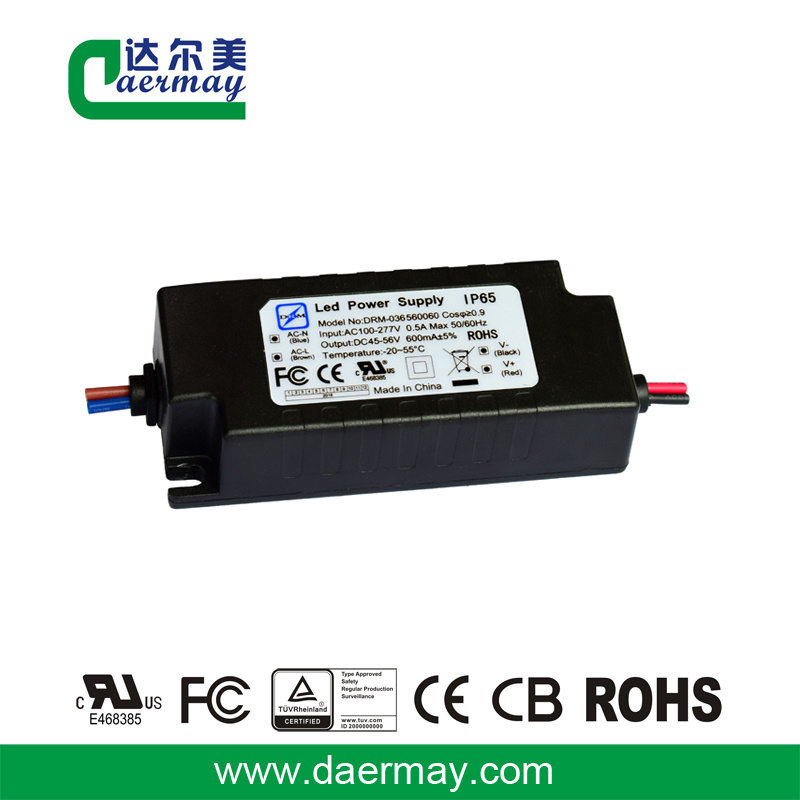 Highbay Light LED Power Supply 36W 0.8A