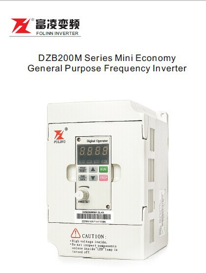 Powerful Functional Mini Design AC Drive Vector Control VFD (DZB200M)