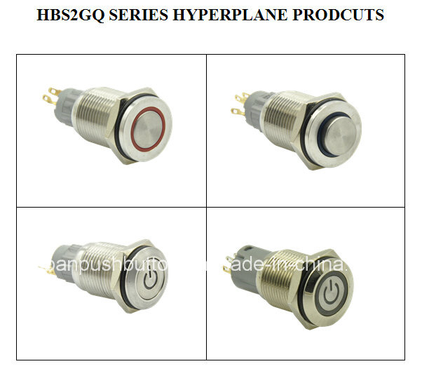 Hban 16 Mm Hbs2gq Series New Product Push Button Switch