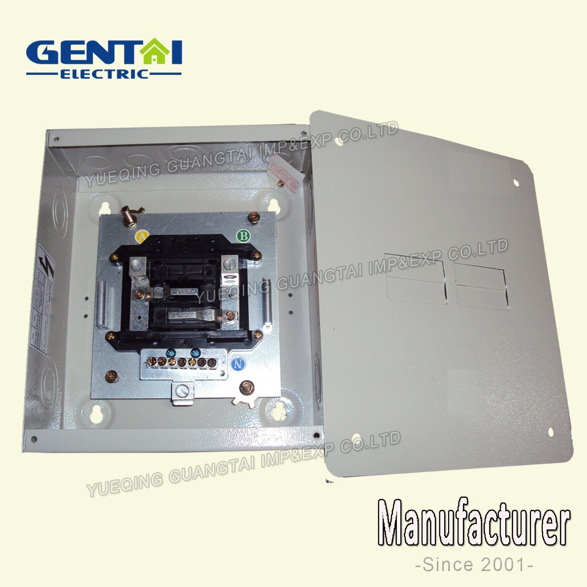 Good Quality D Type Qol4f 100A Plug in Panel Box