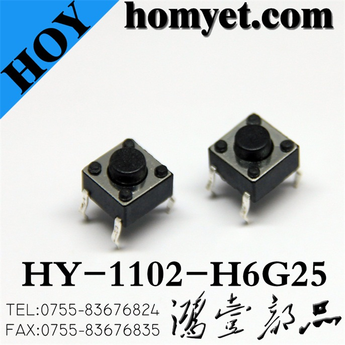 Professional Switch Factory Supply 6*6*6mm Tactile Switches with Round Handle