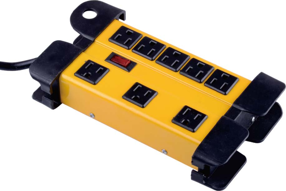 8 Outlet Surge Protector Power Strip, Power Cord with UL/cUL/ETL/cETL Approval--1200j