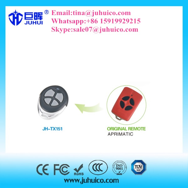 Compatible with The Original 433.92MHz Tr2/Tr4/TM4 Aprimaitc Remote Control