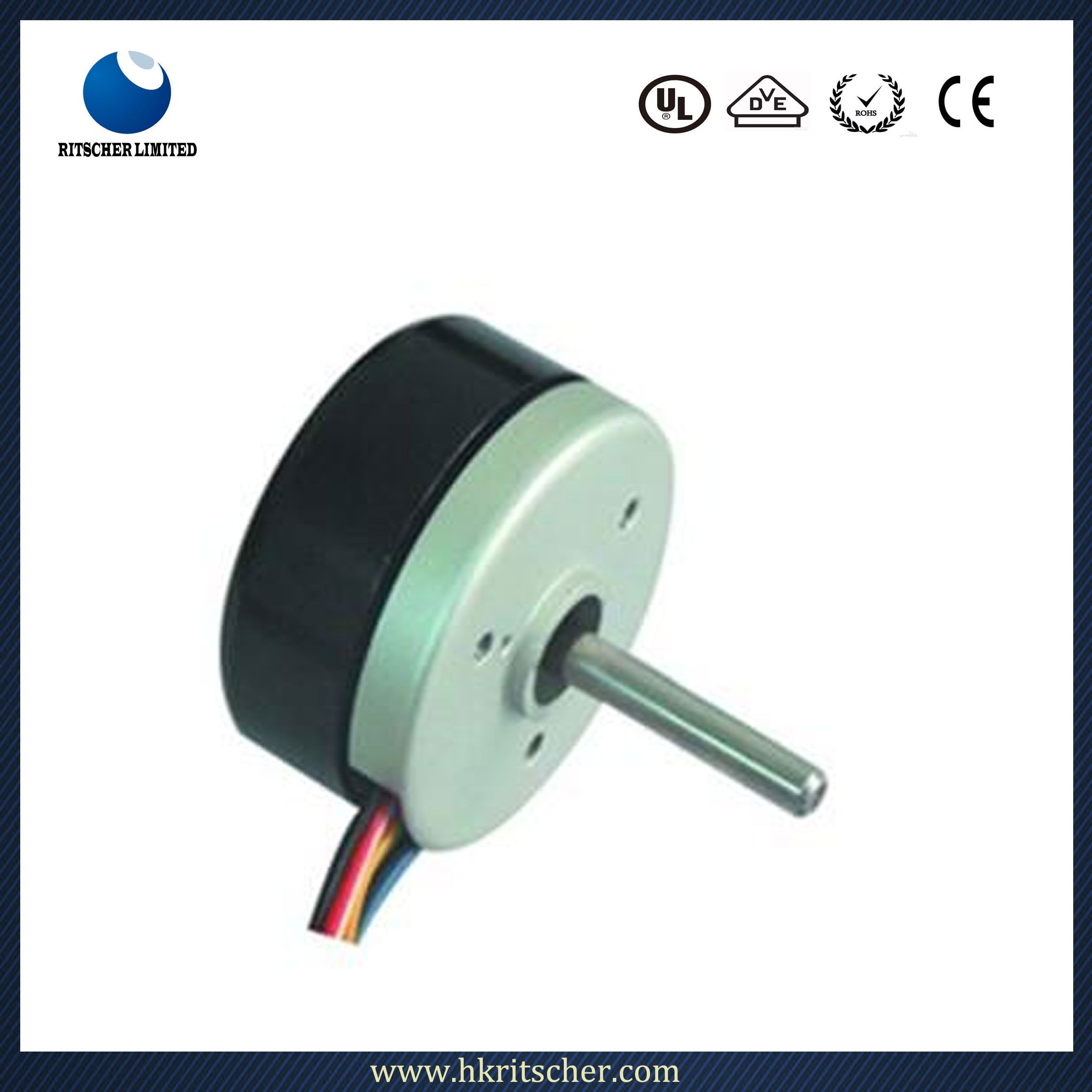 Heavy Duty Oxygen Generator Gear Actuator Outer Rotor BLDC Motor