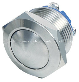 Vandalproof Push Button Switch 19mm Round Switch