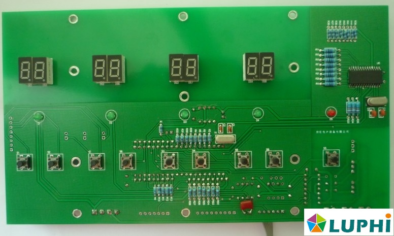 OEM Digital Display Board PCB Assembly, PCBA (MIC0548)