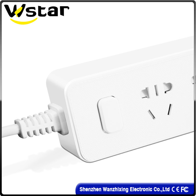 3 Hole Digitals with 3 USB Ports Extension Socket