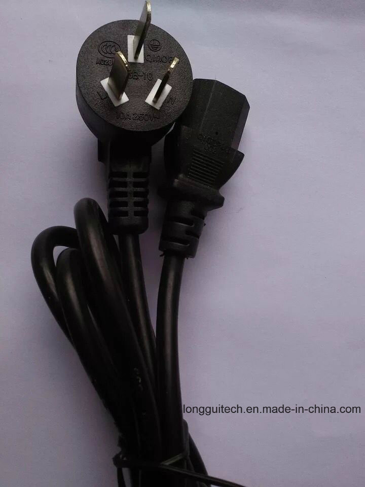 Three Pins Universal Power Cord