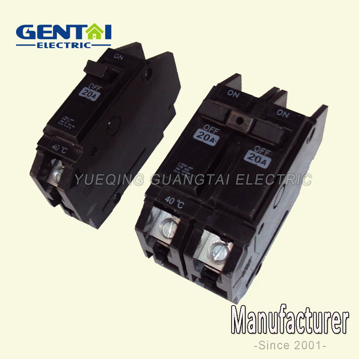 High Quality Ge Bolt on Tqc Mini Circuit Breaker
