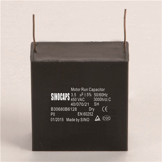 AC Motor Run Capacitor and Start Capacitor Qualifed by VDE, UL, TUV, CQC, Ce
