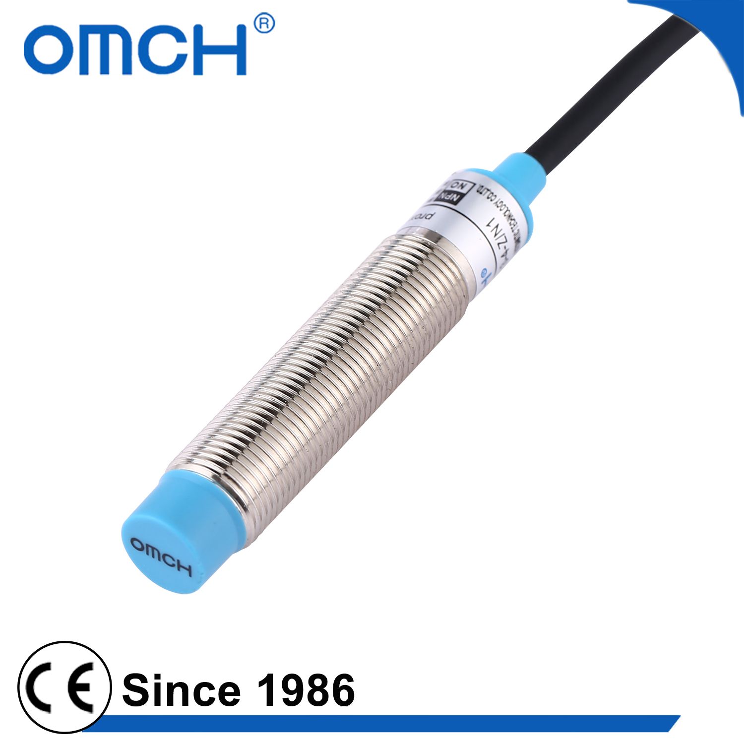 M12 4mm Detecting Distance Series Inductive Proximity Switch 2m Wire