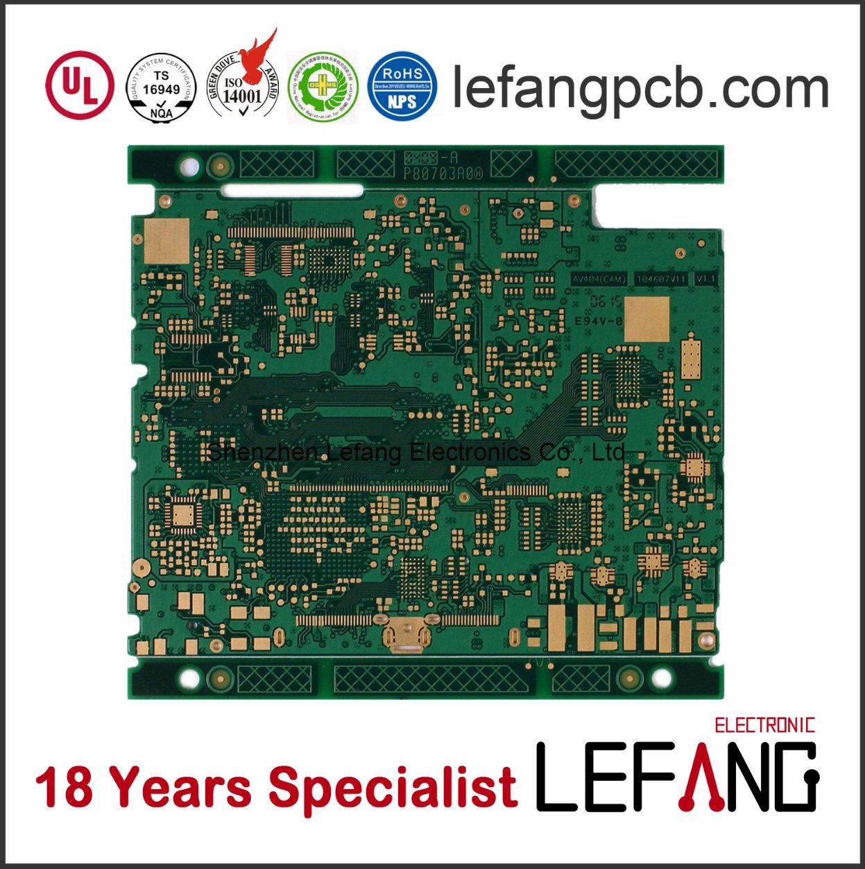 High Quality PCB Board for Industrial Signal Transmission