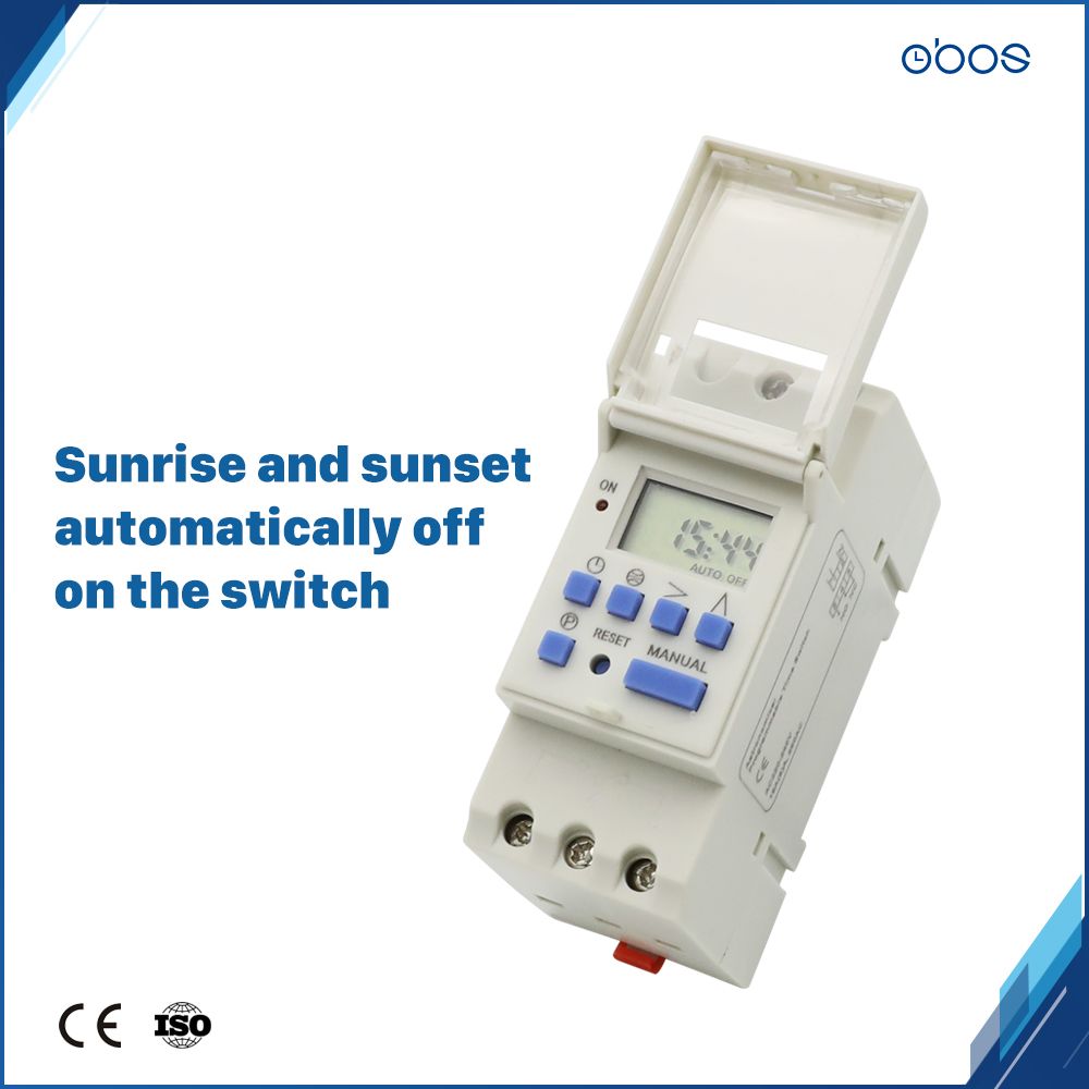 Sunrise Sunset Automatic off on Switch Digital Timer Timer Digital