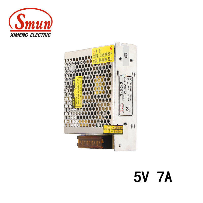 Smun 35W 5VDC 7A AC/DC Single Output Switching Power Supply