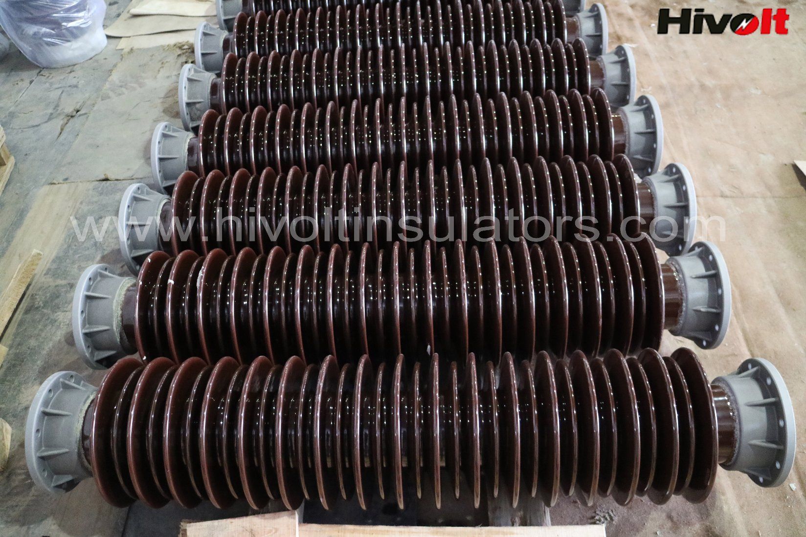 120kv Porcelain Hollow Core Insulators for Substations