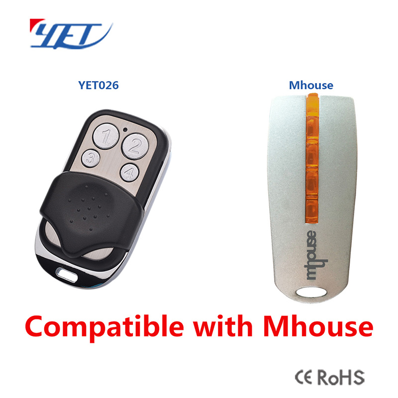 Universal Remote Control Compatible Mhouse as Replace