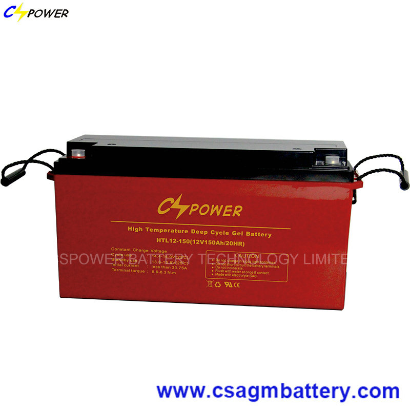 Maintenance Free Gel Battery12V150ah for Solar Storage, Htl12-150