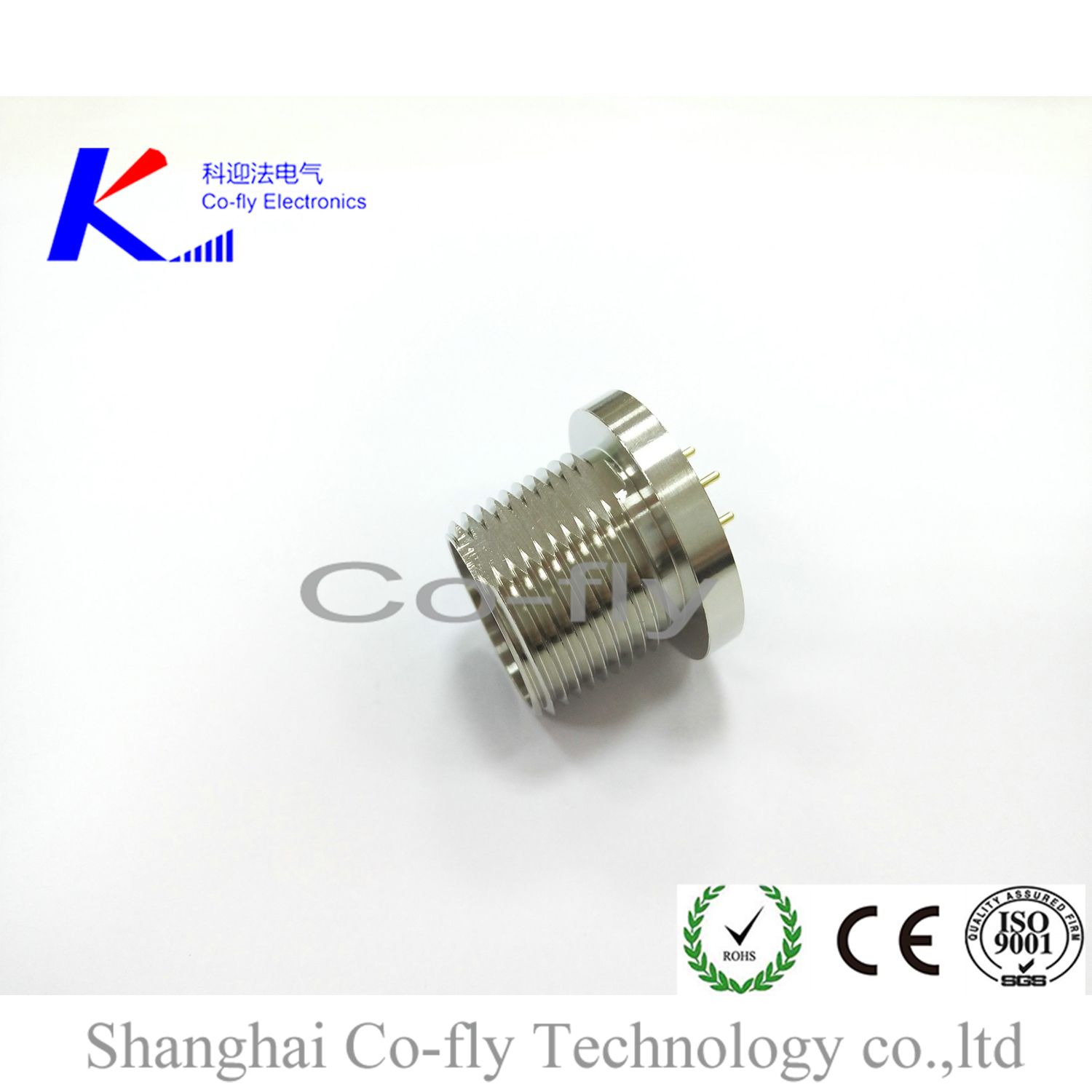 Front Mount Male & Female 7/8'' 2, 3, 4, 5, 6, 8 PCB Panel Connector