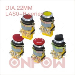 Onpow Push Button Switch (LAS0-B series, 22, 30mm)