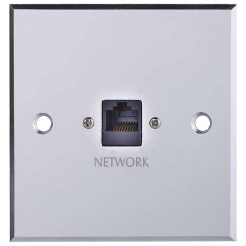 Aluminum Network Wall Socket, Face Plate (9.2046)