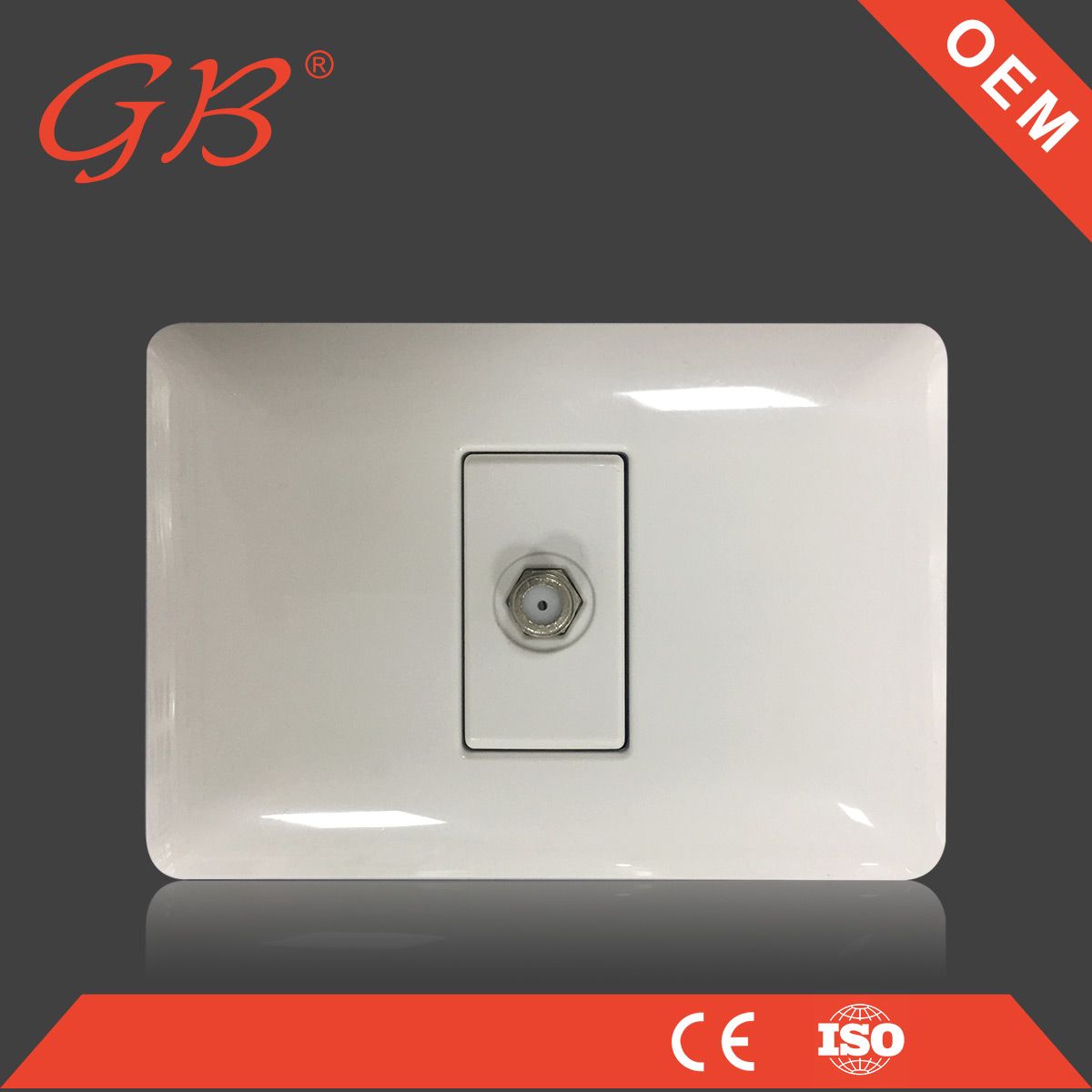 American Standard Electrical Wall Satallite Wall TV Socket