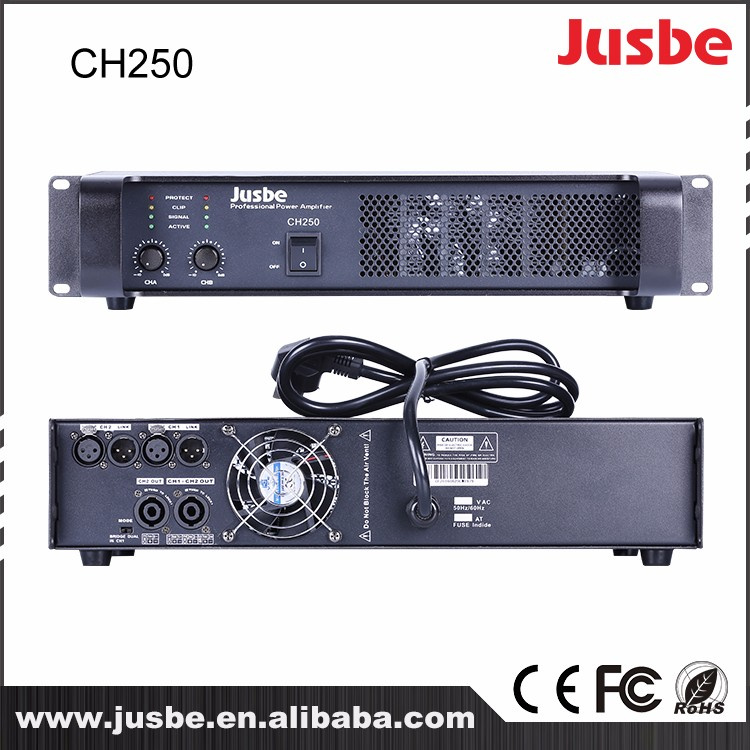 CH250 Professional Amplifiers 400W PRO Audio Sound Power Amplifier