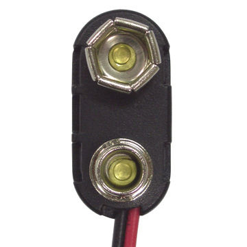 I Type Battery Snap, Suitable for One 9V Cell