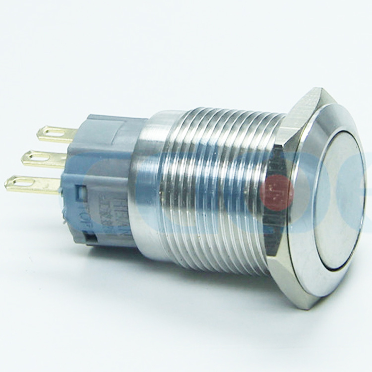 Metal Momentary Type Push Button Switch