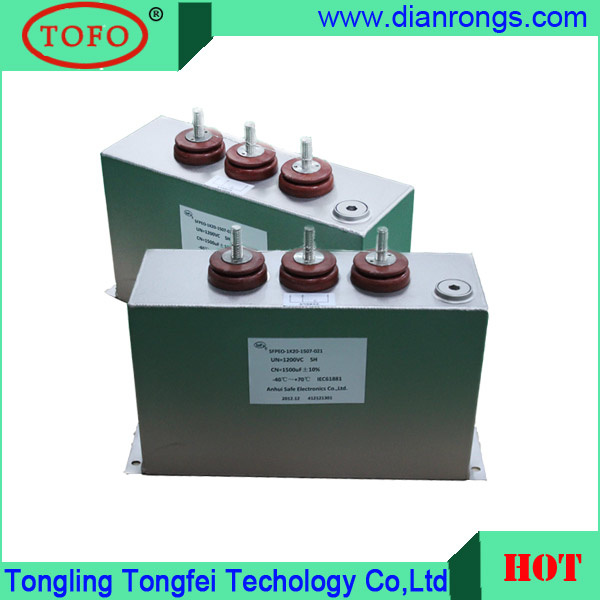 Generator DC Link Capacitor with High Voltage