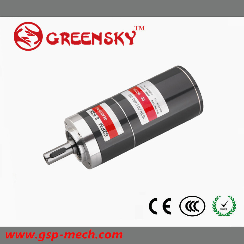 BLDC Planetary 60W 62mm Gear Motor, DC Brushless Motor