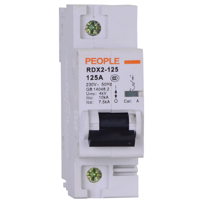 MCB with High Breaking Capacity 10ka Rdx2-125