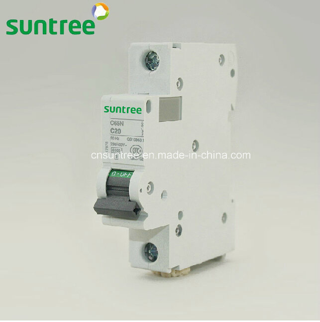 Mini Circuit Breaker C65n MCB Merlin Gerin Circuit Breaker C60