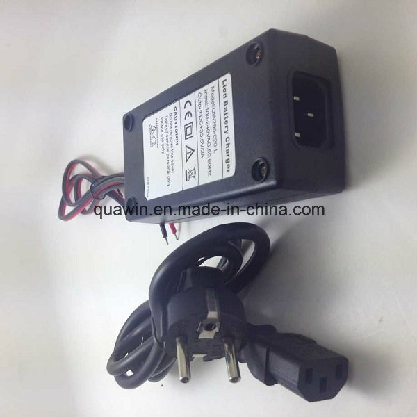IEC Type Charger 33.6V 2A Lithium-Ion Battery Charger