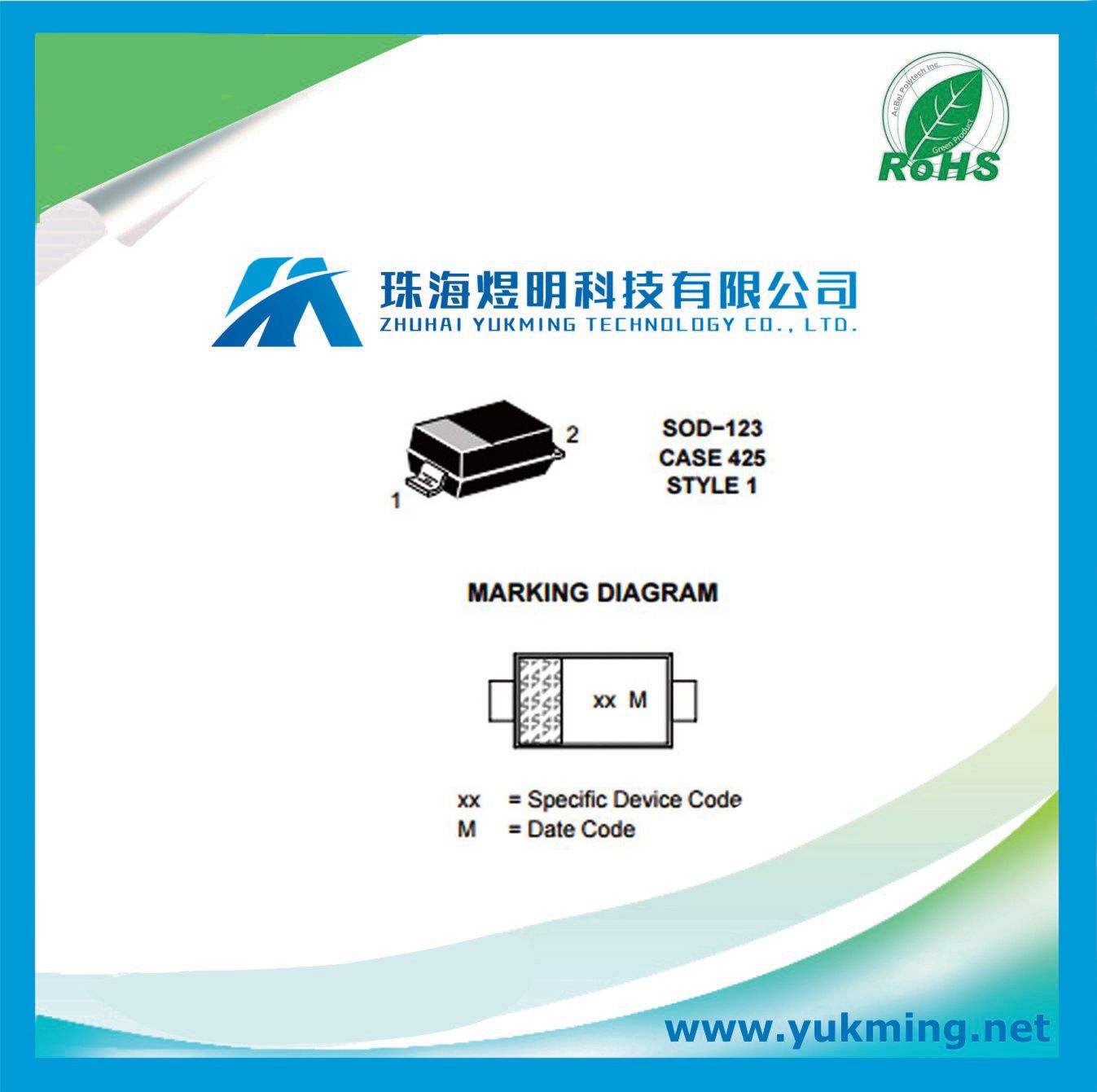 Diode Mmsz5233bt1g0sr of Zener Voltage Regulator