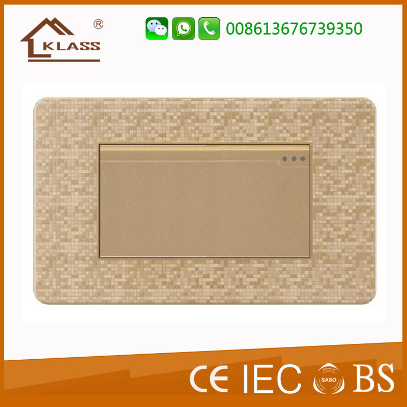 Mosaic Color High Quality Electric Wall Switch