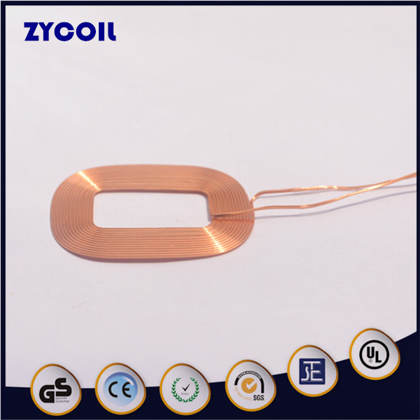Thin Charging Induction Receiver Coil